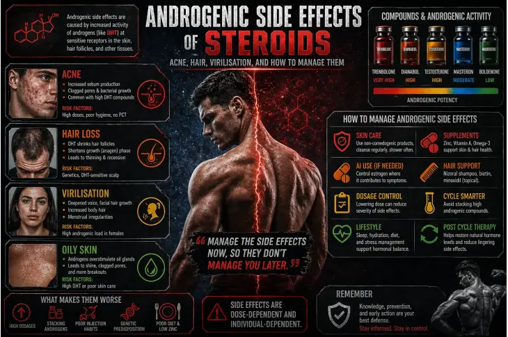 Androgenic Side Effects of Steroids