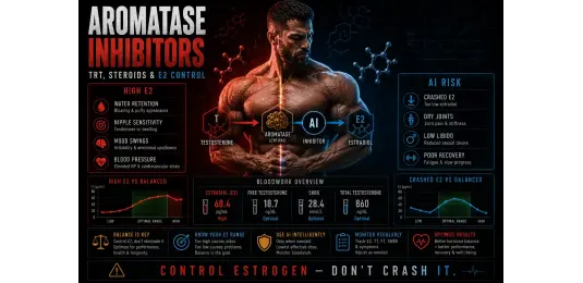 Aromatase Inhibitors on TRT and Steroids: When They Help and When They Cause Problems