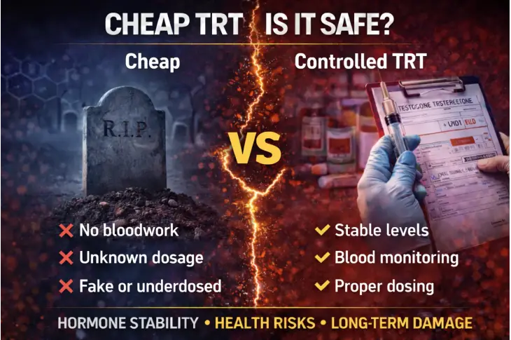 Cheap TRT: Is It Safe and What Are the Risks
