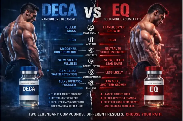Deca vs EQ: Smooth Mass or Leaner Long-Term Growth?