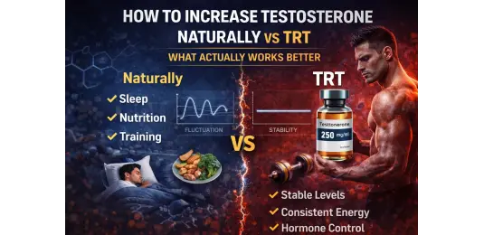 How to Increase Testosterone Naturally vs TRT: What Actually Works