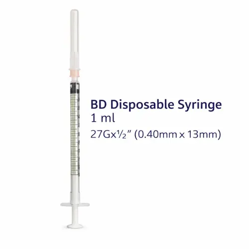 BD Disposable Syringe 1 ml