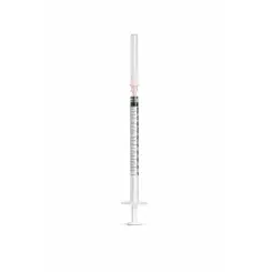 Syringe 1 ml with needle