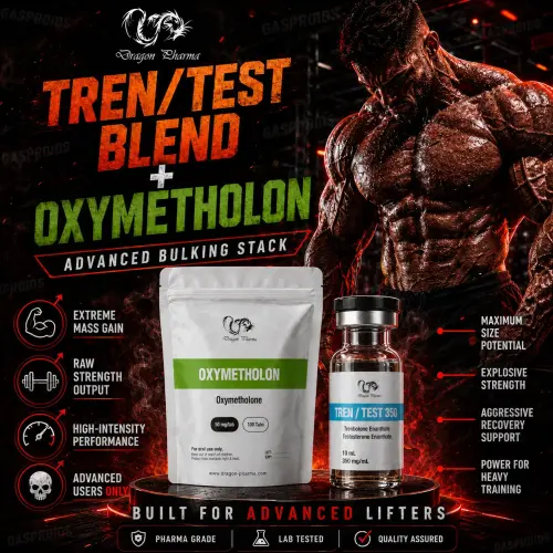 Tren/Test Blend + Anadrol — Advanced Bulking Stack