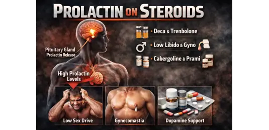 Prolactin on Steroids: Causes, Symptoms, and Control