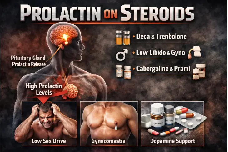 Prolactin on Steroids: Causes, Symptoms, and Control