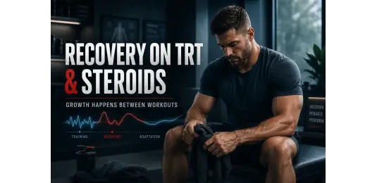 Recovery on TRT and Steroids: Why Growth Happens Between Workouts