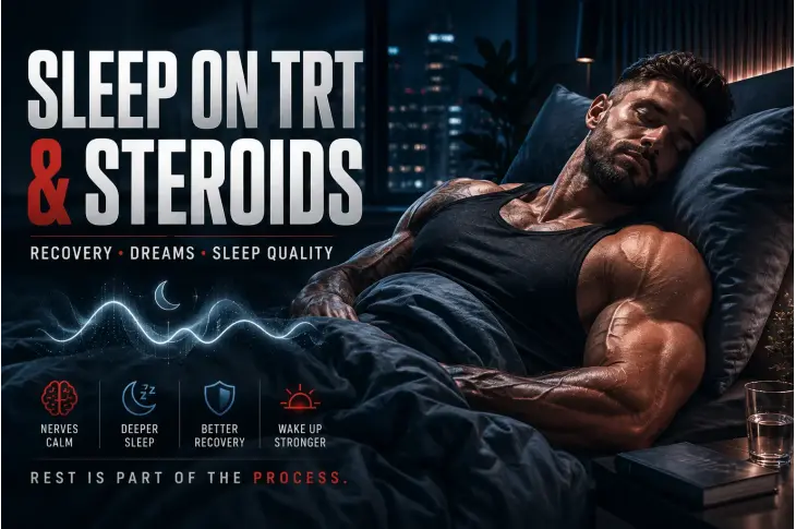 Sleep on TRT and Steroids: Why Recovery, Dreams, and Sleep Quality Change