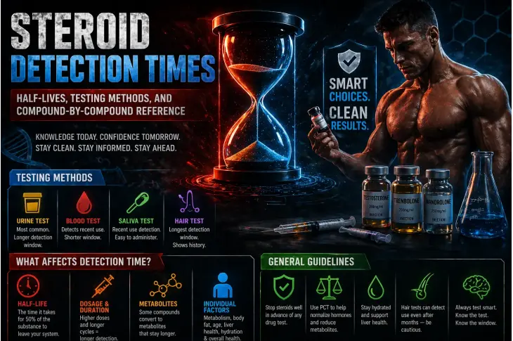 Steroid Detection Times