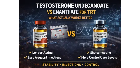 Testosterone Undecanoate vs Enanthate for TRT: What Actually Works Better
