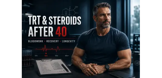 TRT and Steroids for Men Over 40: What Changes With Age