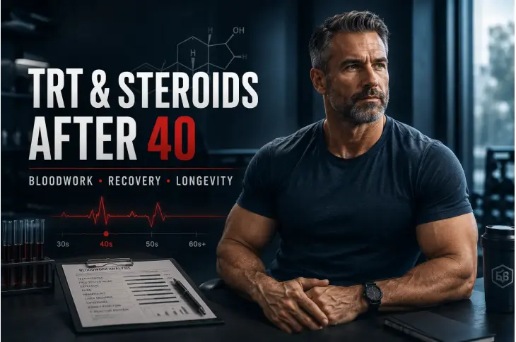 TRT and Steroids for Men Over 40: What Changes With Age