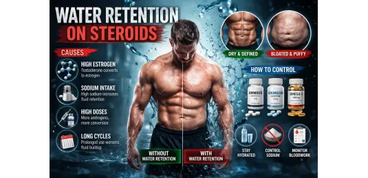 Water Retention on Steroids: Causes, Estrogen, and Control