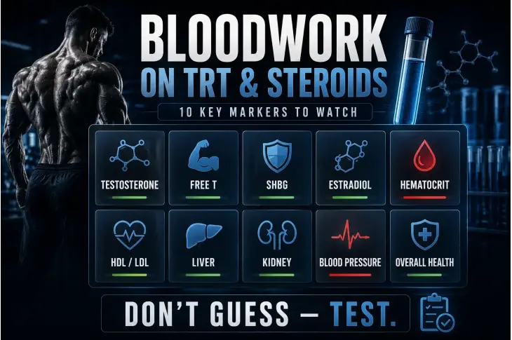 Why Bloodwork Matters on TRT and Steroids: The 10 Most Important Markers